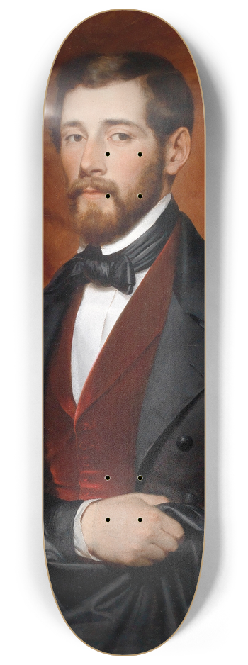 Karl von Blaas - Portrt Gegenstcke 8.25 inch art skate deck