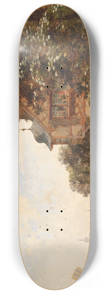 Karl Weysser - Blick auf Konstanz 8.25 inch art skate deck