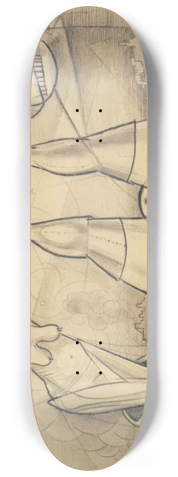 Karl Wiener - Apokalypse 8.25 inch art skate deck