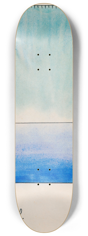 Karl Wiener - Leere 8.25 inch art skate deck