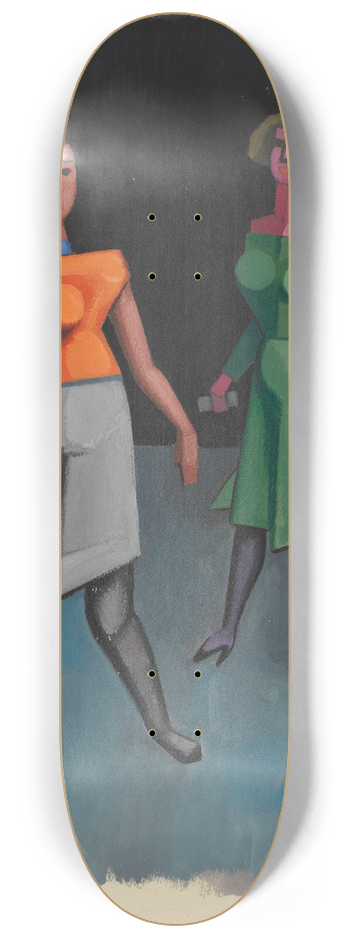 Karl Wiener - Ohne Titel V 8.25 inch art skate deck