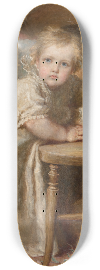 Karl Wilhelm Friedrich Bauerle - The bedtime story 8.25 inch art skate deck