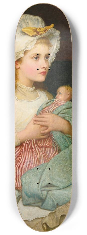 Kate Perugini - What Will Tomorrow Be 8.25 inch art skate deck