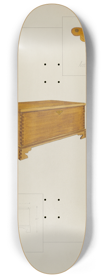 Katharine Morris - Chest 8.25 inch art skate deck