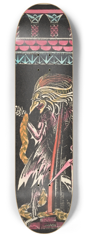 Kay Rasmus Nielsen - Rapunzel 8.25 inch art skate deck