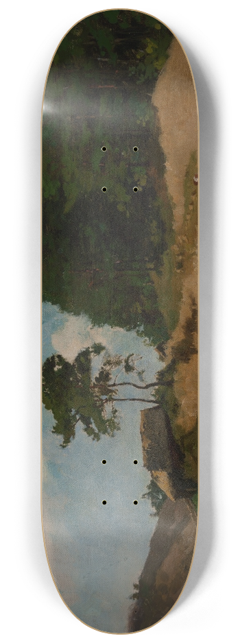 Kazimierz Alchimowicz - Landscape 8.25 inch art skate deck