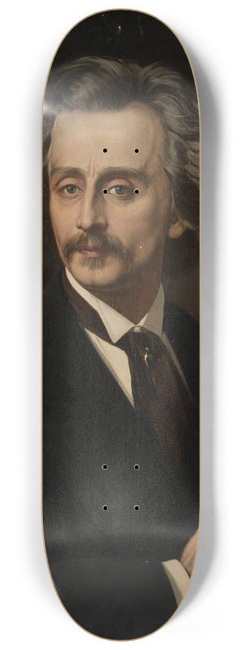 Kazimierz Mirecki - Self-portrait 8.25 inch art skate deck