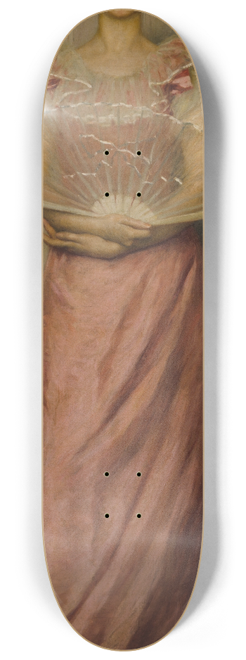 Kenyon Cox - Louise Howland King (Mrs. Kenyon Cox) 8.25 inch art skate deck