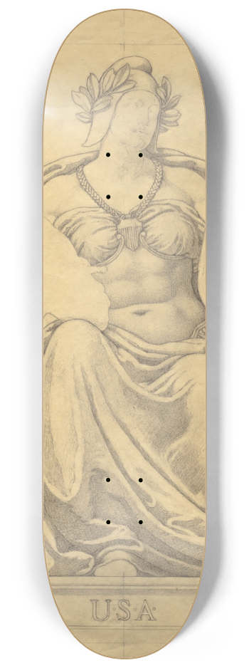 Kenyon Cox - Sketch 3 8.25 inch art skate deck