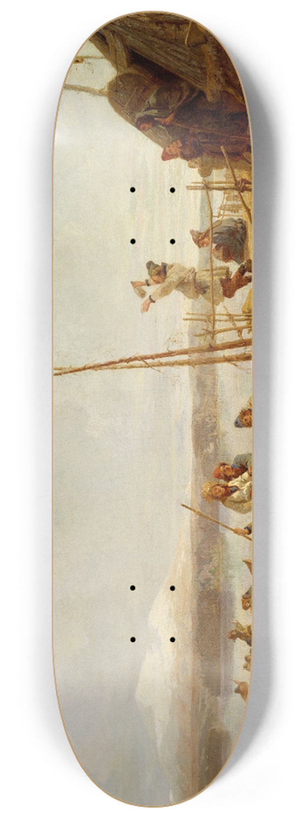 Johan Fredrik Hckert - Bridal Homecoming at Lake Hornavan 8.25 inch art skate deck