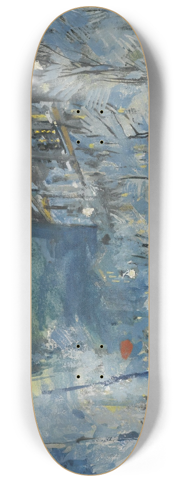 Konstantin Alexeevich Korovin - Paris In Winter 8.25 inch art skate deck