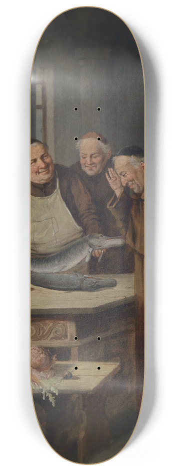 Konstantin Stoitzner - Ein guter Fang 8.25 inch art skate deck