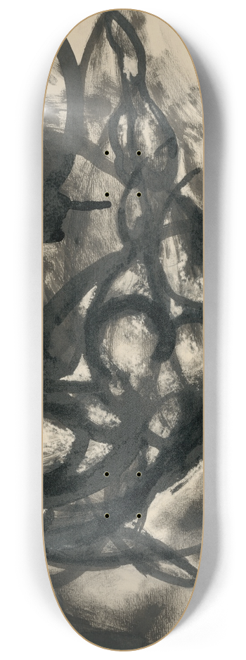 Kontantn Bauer - ensk akt 8.25 inch art skate deck