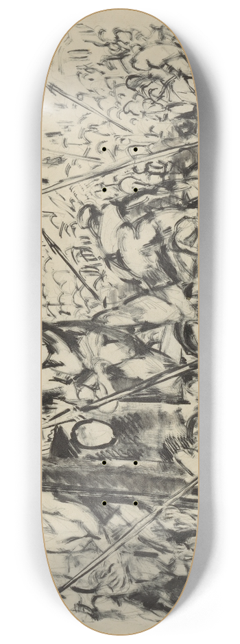 Kontantn Bauer - Gilotna 8.25 inch art skate deck