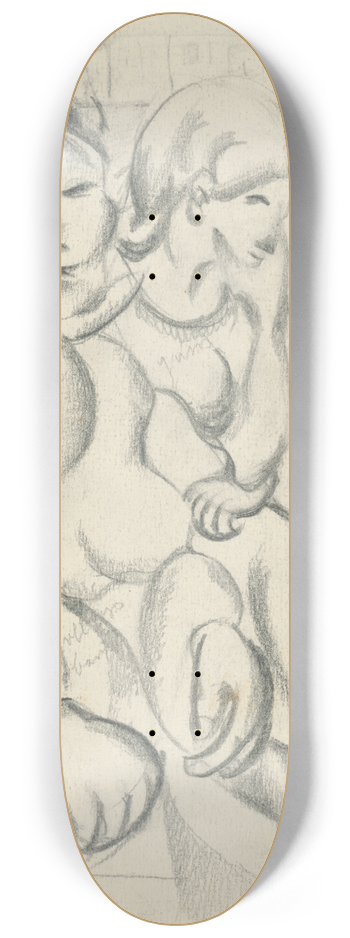 Kontantn Bauer - tdia troch ien 8.25 inch art skate deck