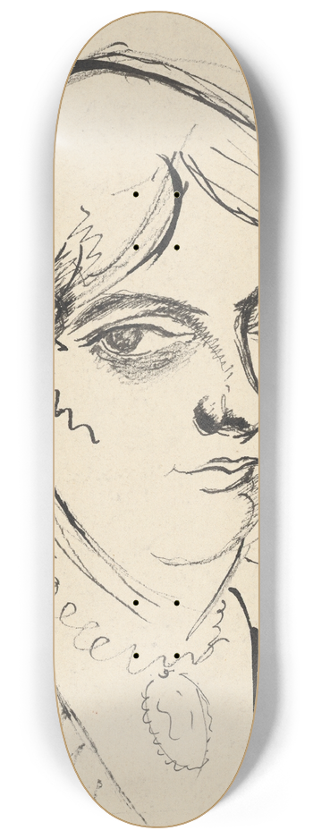 Kroly Kernstok - Poprsie eny 8.25 inch art skate deck