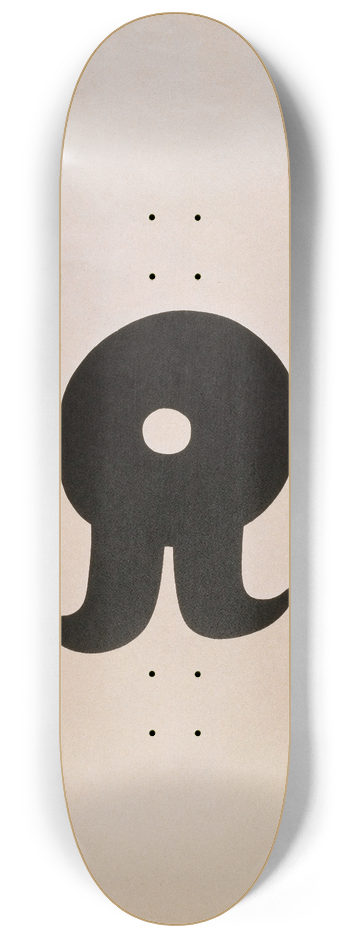 Kurt Schwitters - Schnurruhr 8.25 inch art skate deck