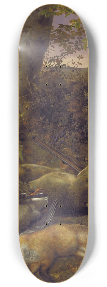 Johan Laurentz Jensen - Skudt Vildt 8.25 inch art skate deck