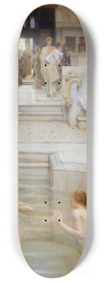 Lawrence Alma-Tadema - A Favourite Custom 8.25 inch art skate deck