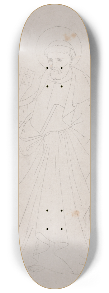 Johan Ludvig Lund - St Peter 8.25 inch art skate deck