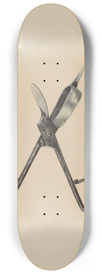 Lee Brown - Candle Snuffer 8.25 inch art skate deck
