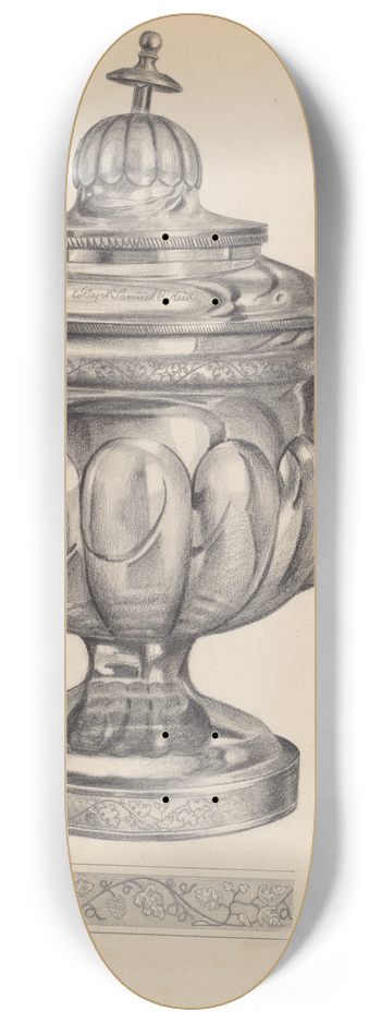 Leo Drozdoff - Teapot 8.25 inch art skate deck