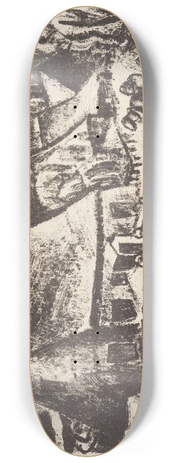 Leo Gestel - Altenberg (Ertsgebergte) 8.25 inch art skate deck