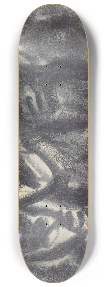 Leo Gestel - Schets van een groep mensen 8.25 inch art skate deck
