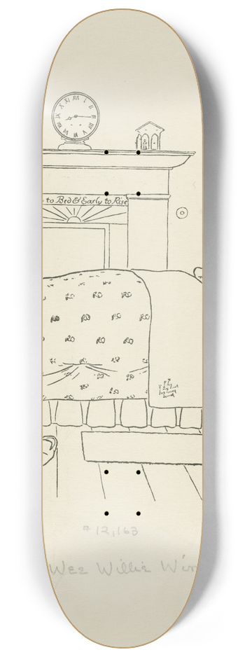 Leonard Leslie Brooke - Wee Willie Winkie 2 8.25 inch art skate deck