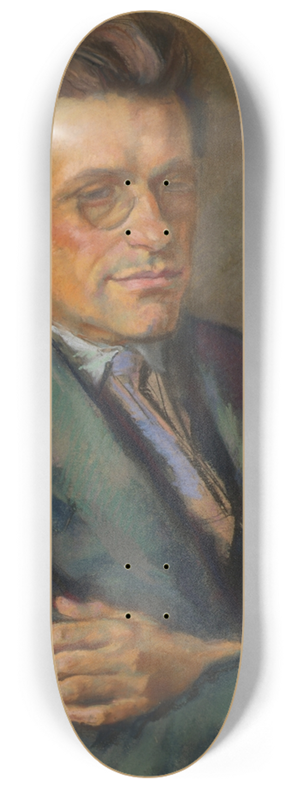 Johanna Kampmann-Freund - Der Dichter Vacio Tagliapietro 8.25 inch art skate deck