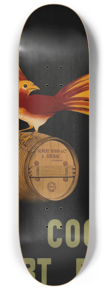 Leonetto Cappiello - Cognac Albert Robin 8.25 inch art skate deck