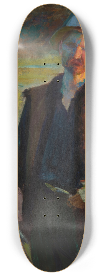 Leon Wyczkowski - Self-Portrait 8.25 inch art skate deck