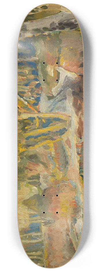 Leo Putz - Landschaft 8.25 inch art skate deck