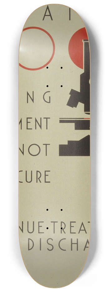 Leslie Bryan Burroughs - Negative blood during treatment does not mean cure Continue treatment until discharged 8.25 inch art skate deck
