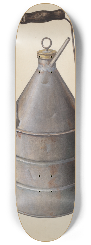 Leslie Macklem - Oil Can 8.25 inch art skate deck