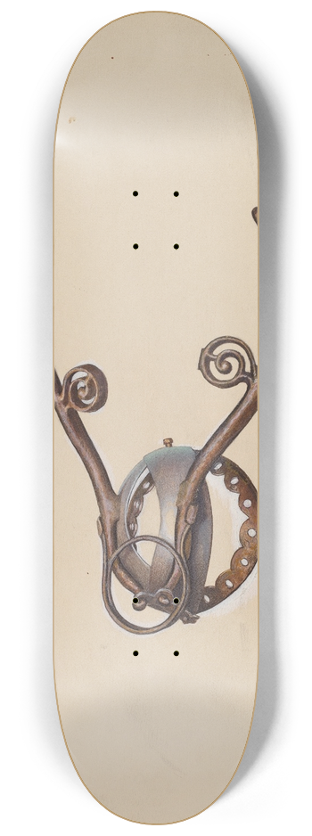 Leslie Macklem - Wick Trimmer 8.25 inch art skate deck