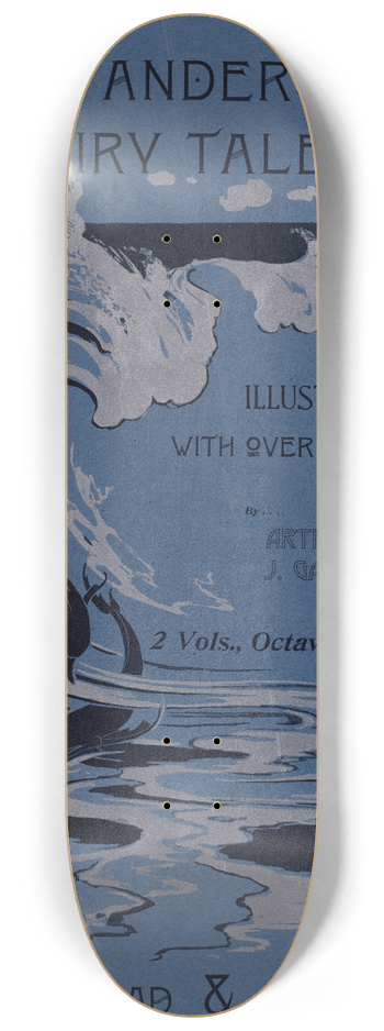L. Fred Hurd - Hans Andersens fairy tales 8.25 inch art skate deck