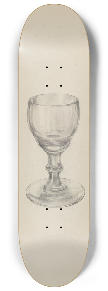 Lillian Causey - Glass 8.25 inch art skate deck