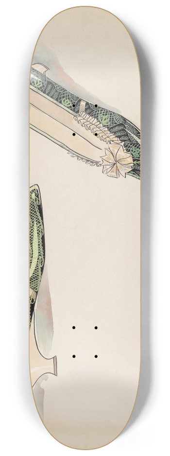Lillian Causey - Womans Slippers 8.25 inch art skate deck