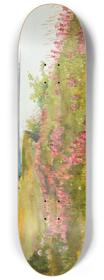 Lilly Walther - Maastik (itsev aas) 8.25 inch art skate deck