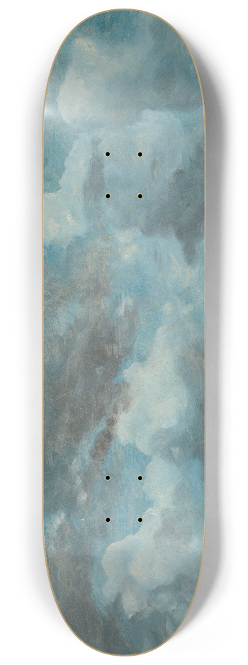 Lionel Constable - Cloud Study 8.25 inch art skate deck
