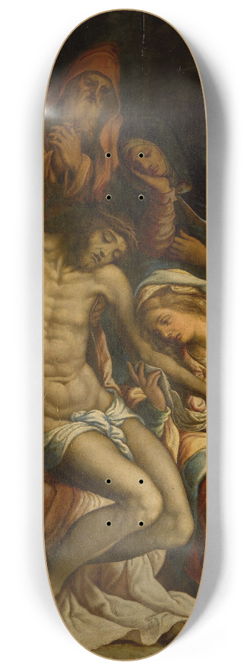 Livio Agresti - The Lamentation 8.25 inch art skate deck