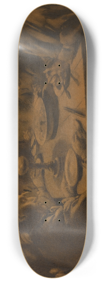 Lon Frdric - The Evening Prayer 8.25 inch art skate deck