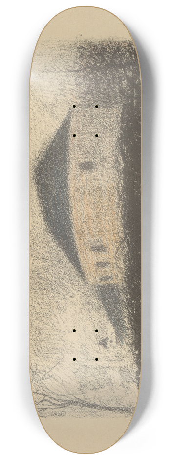 Lon Spilliaert - Sites Brabanons 9 8.25 inch art skate deck