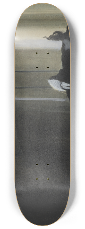 Lon Spilliaert - The gust of wind 8.25 inch art skate deck