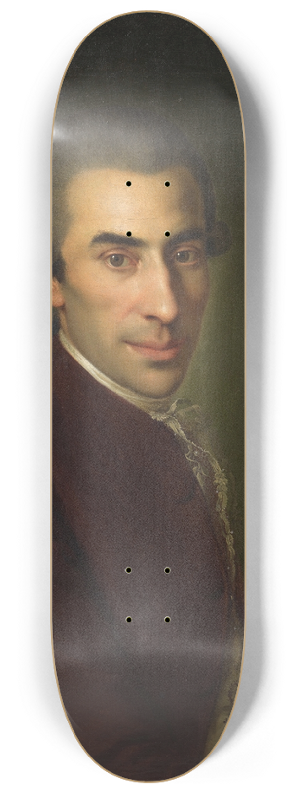 Johann Baptist von Lampi the Elder - Ignaz von Born (1742-1791, Geologe und Mineraloge) 8.25 inch art skate deck