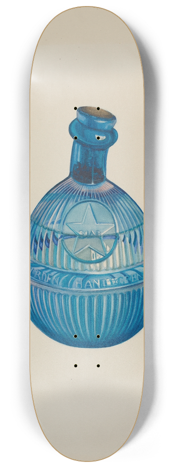 Loraine Makimson - Fire Extinguisher 8.25 inch art skate deck