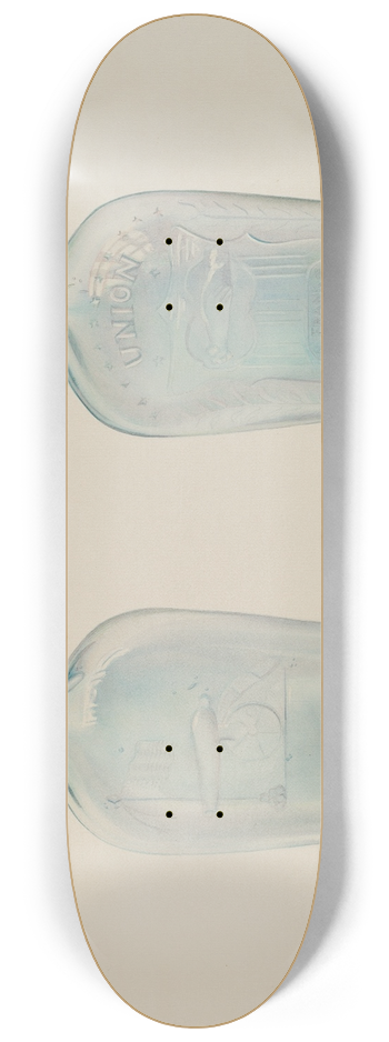 Loraine Makimson - Whiskey Bottle 8.25 inch art skate deck