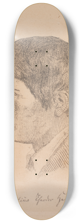 Lorenz Frlich - Julius Theodor Hedermann 8.25 inch art skate deck