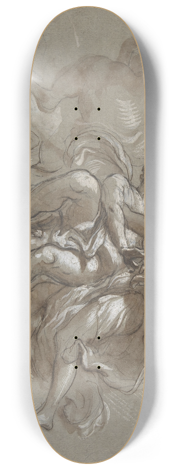 Lorenzo De' Ferrari - Aurora and Cephalus 8.25 inch art skate deck